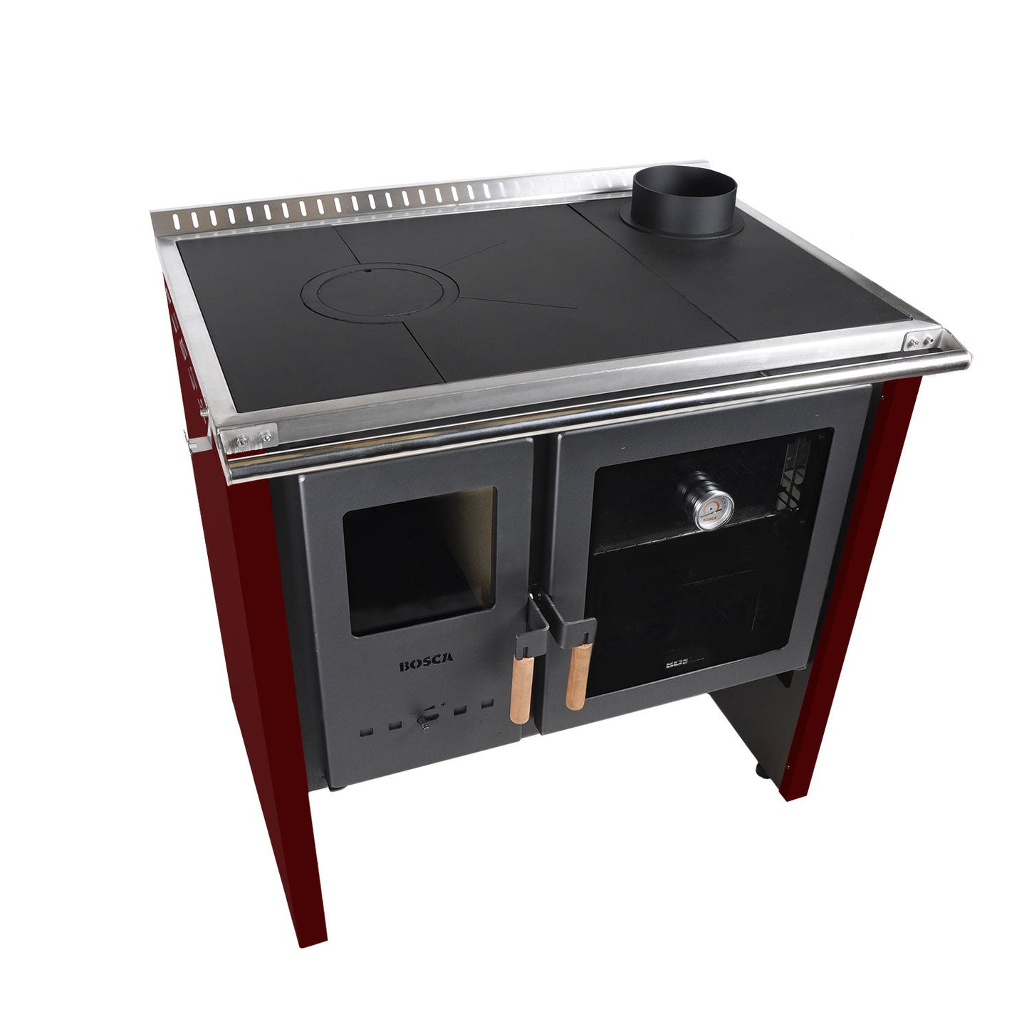 Cocina a Leña Hestia 908#Burdeo