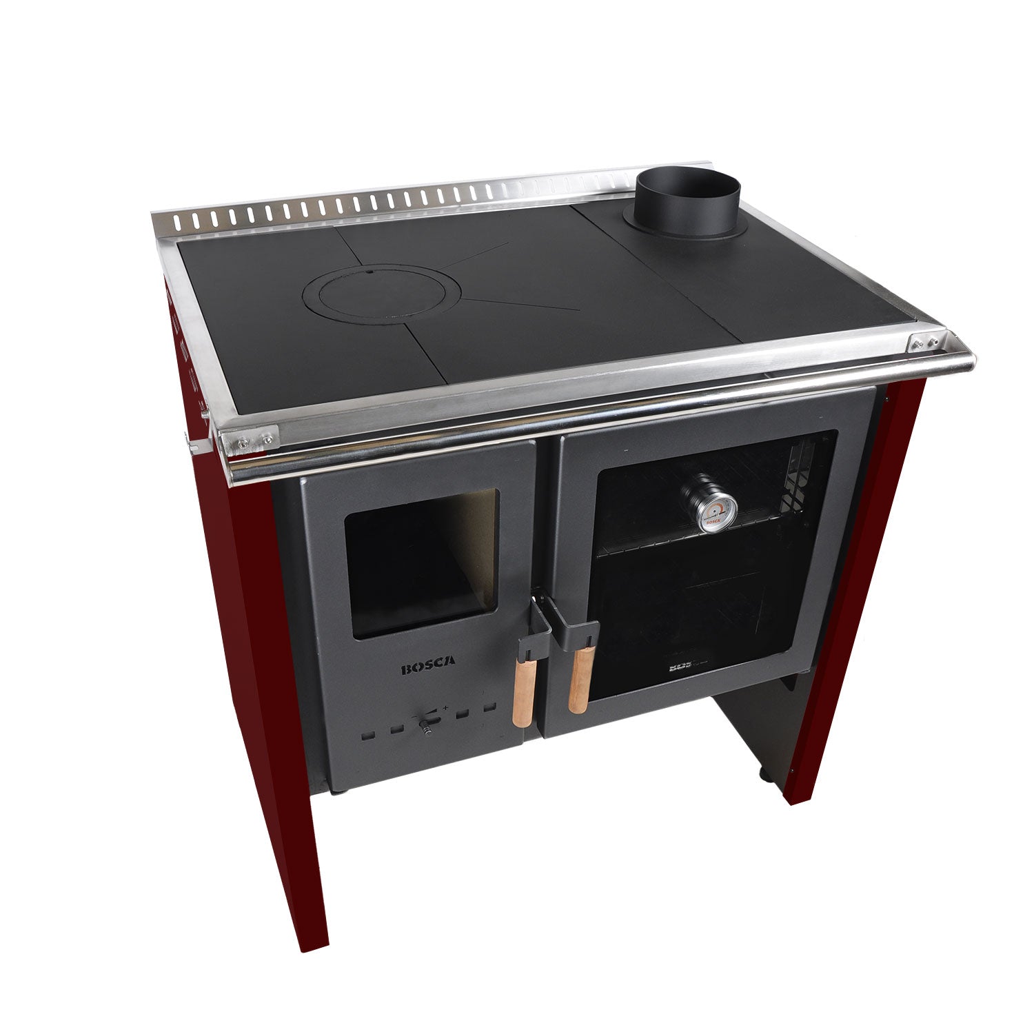 Cocina a Leña Hestia 908#Burdeo