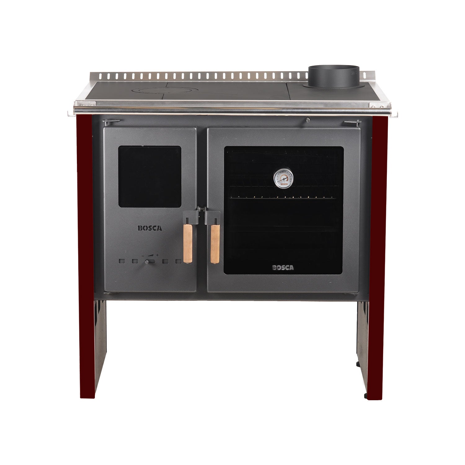 Cocina a Leña Hestia 905#Burdeo