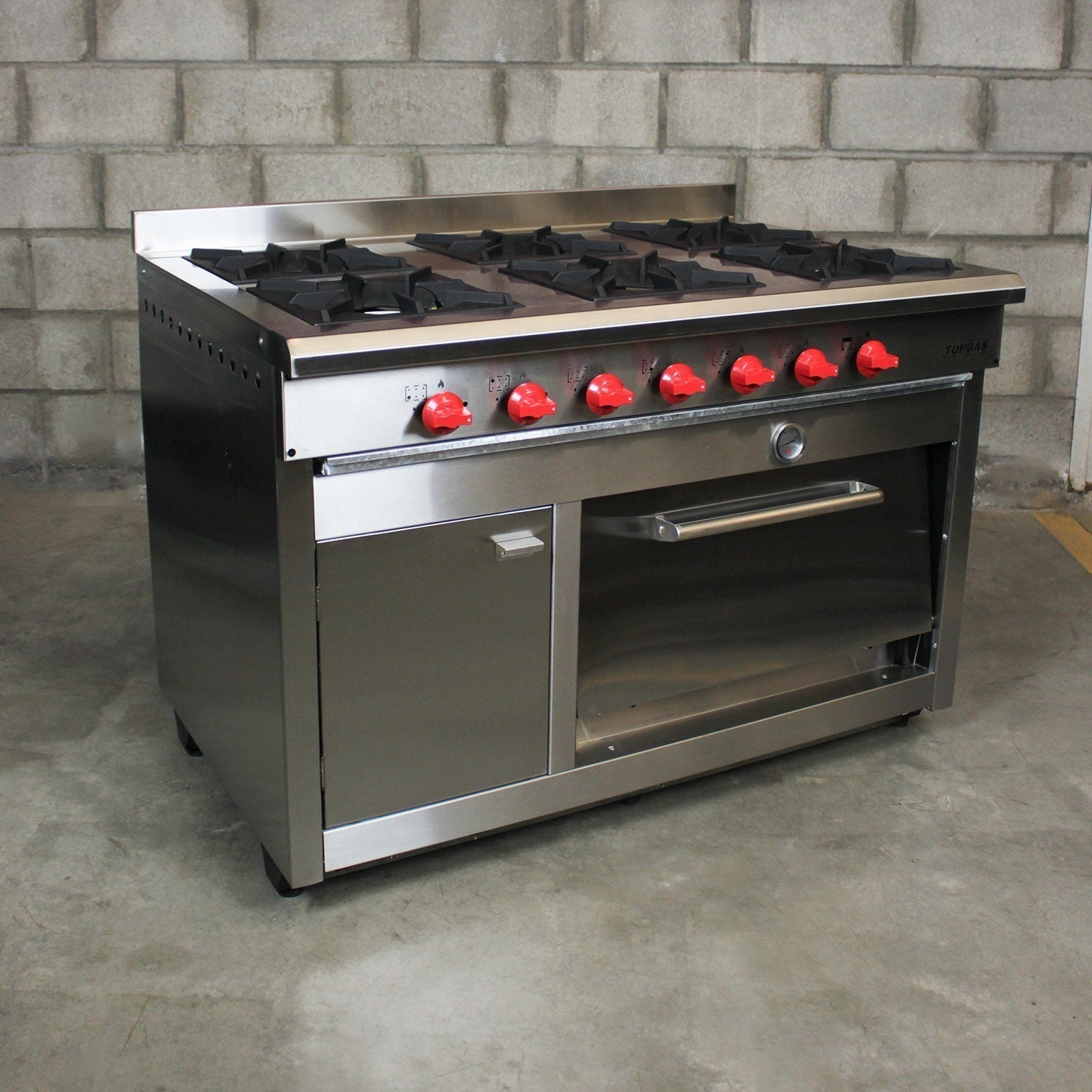 Cocina 6 Platos  Con Horno  Enlozado1#Gris plata