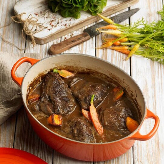 Cocotte Ovalada 27 cm1#Naranjo