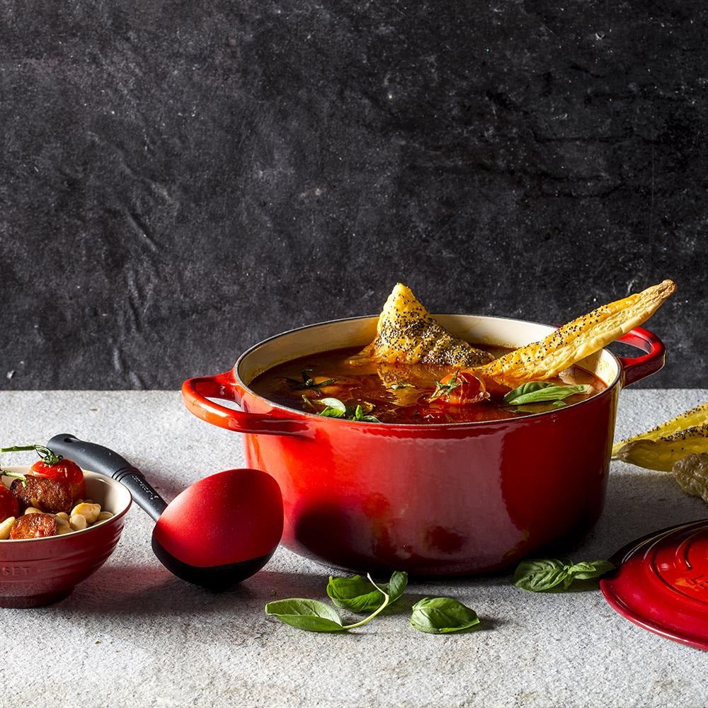 Cocotte Redonda 24 cm2#Rojo