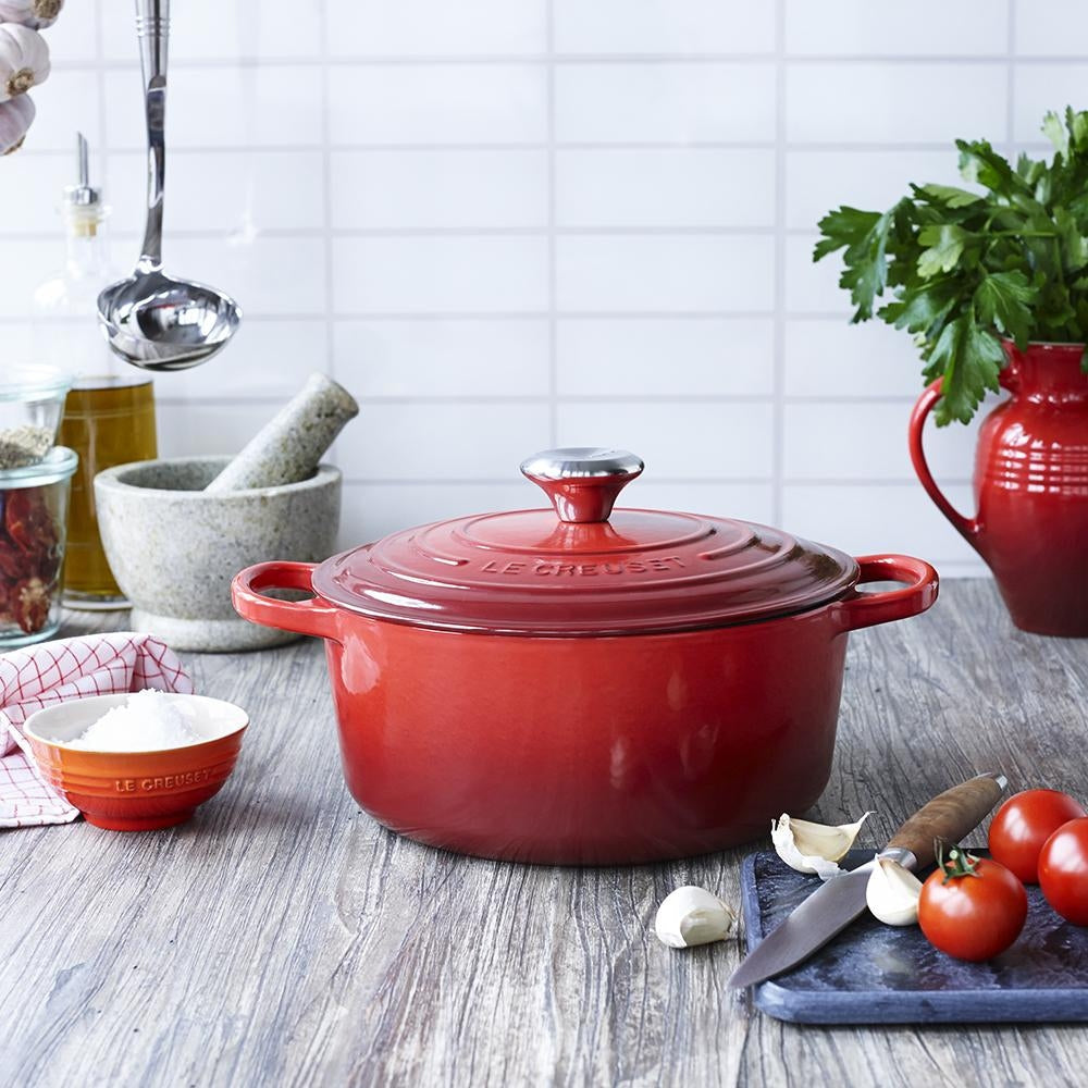 Cocotte Redonda 26 cm4#Rojo