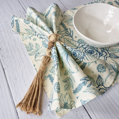 Set 4 Servilletas Anita2#Verde