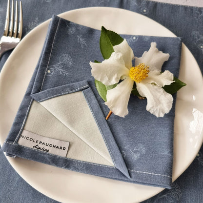 Set 4 Servilletas Colomba2#Azul