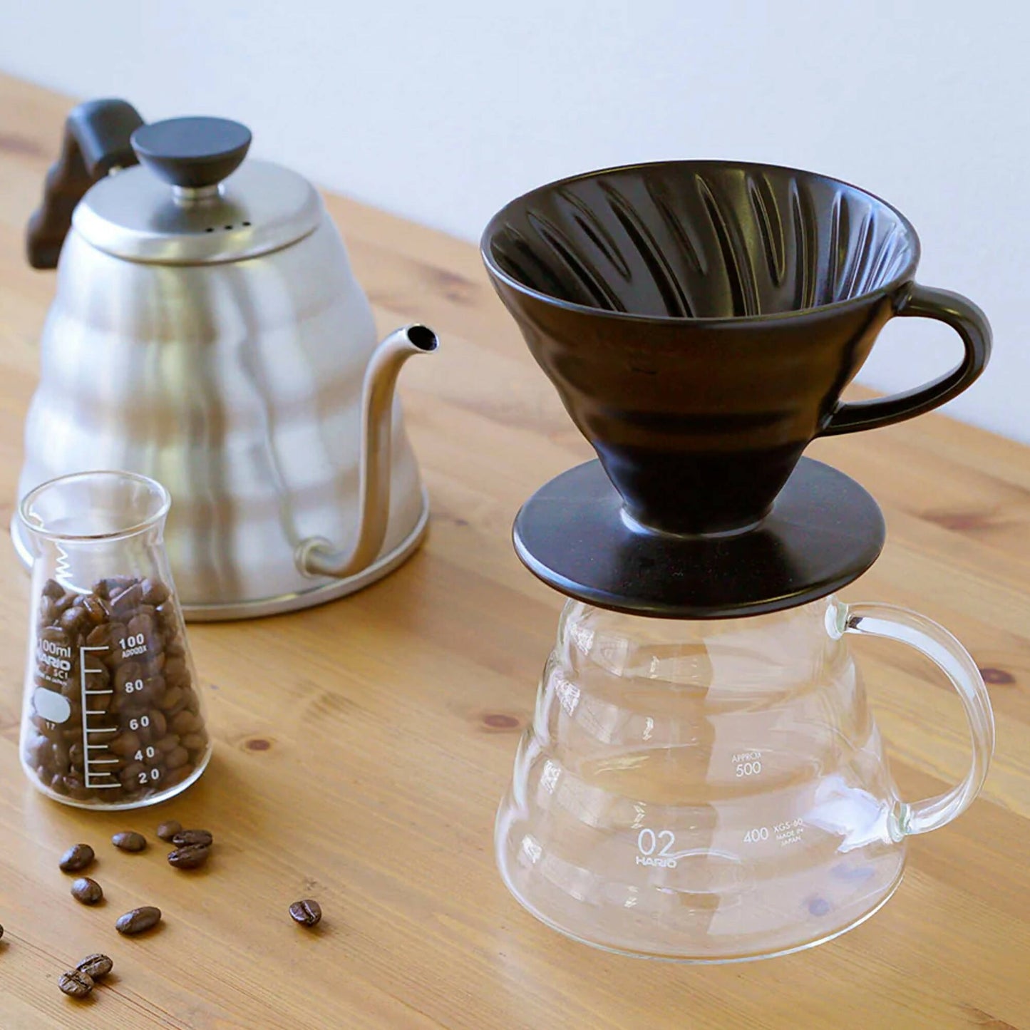 Dripper V60 Kasuya Model2#Negro