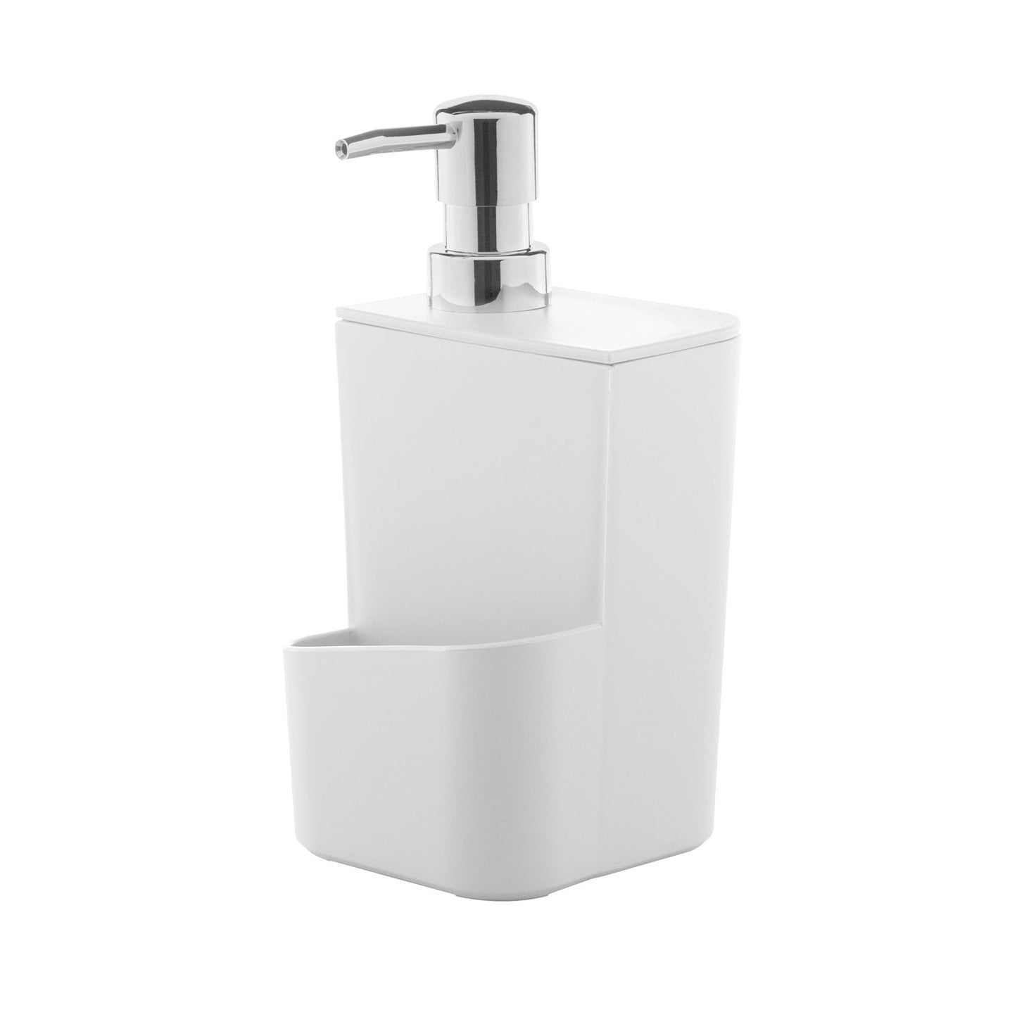 Dispensador Lavaloza Con Porta Esponja5#Blanco