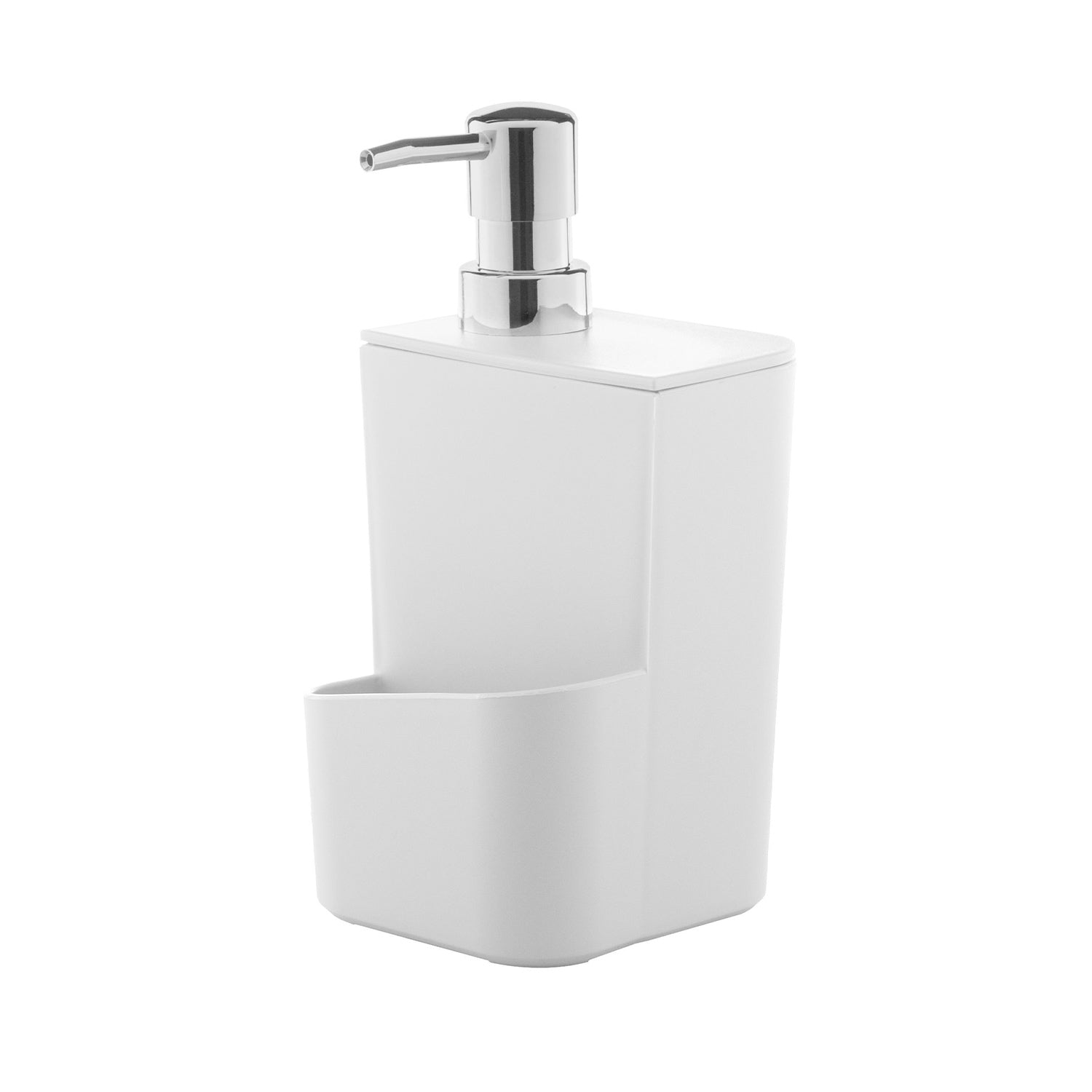 Dispensador Lavaloza Con Porta Esponja5#Blanco