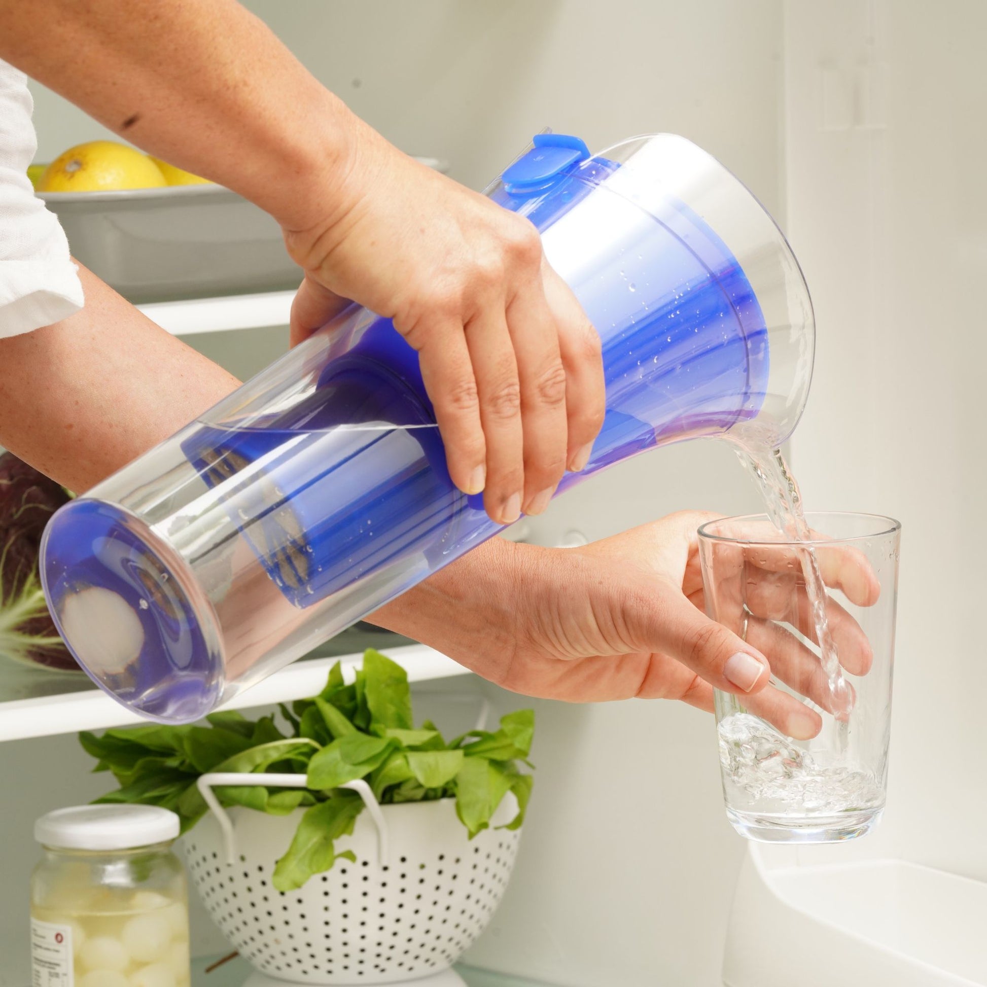 Jarro Filtro Purificador Agua Sense3#Azul