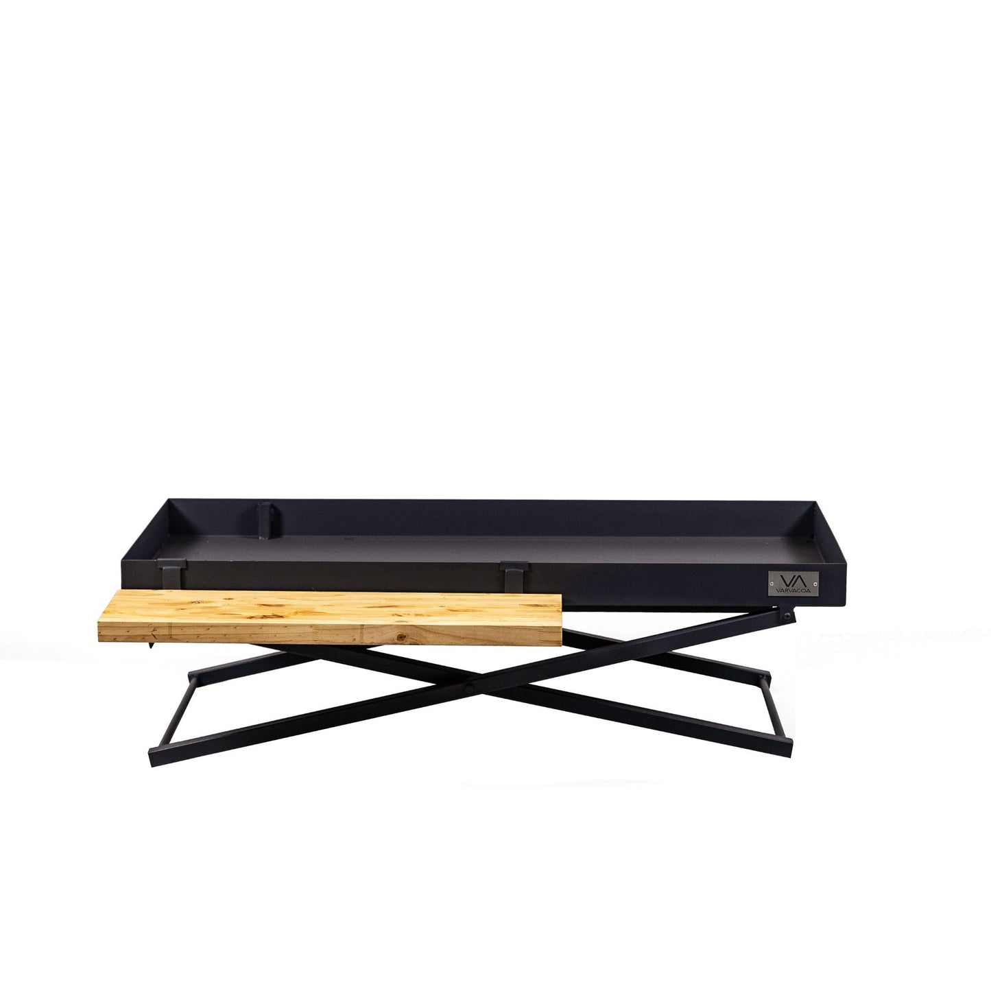 Parrilla Portátil 13.6 + Espiedo5#Gris Oscuro