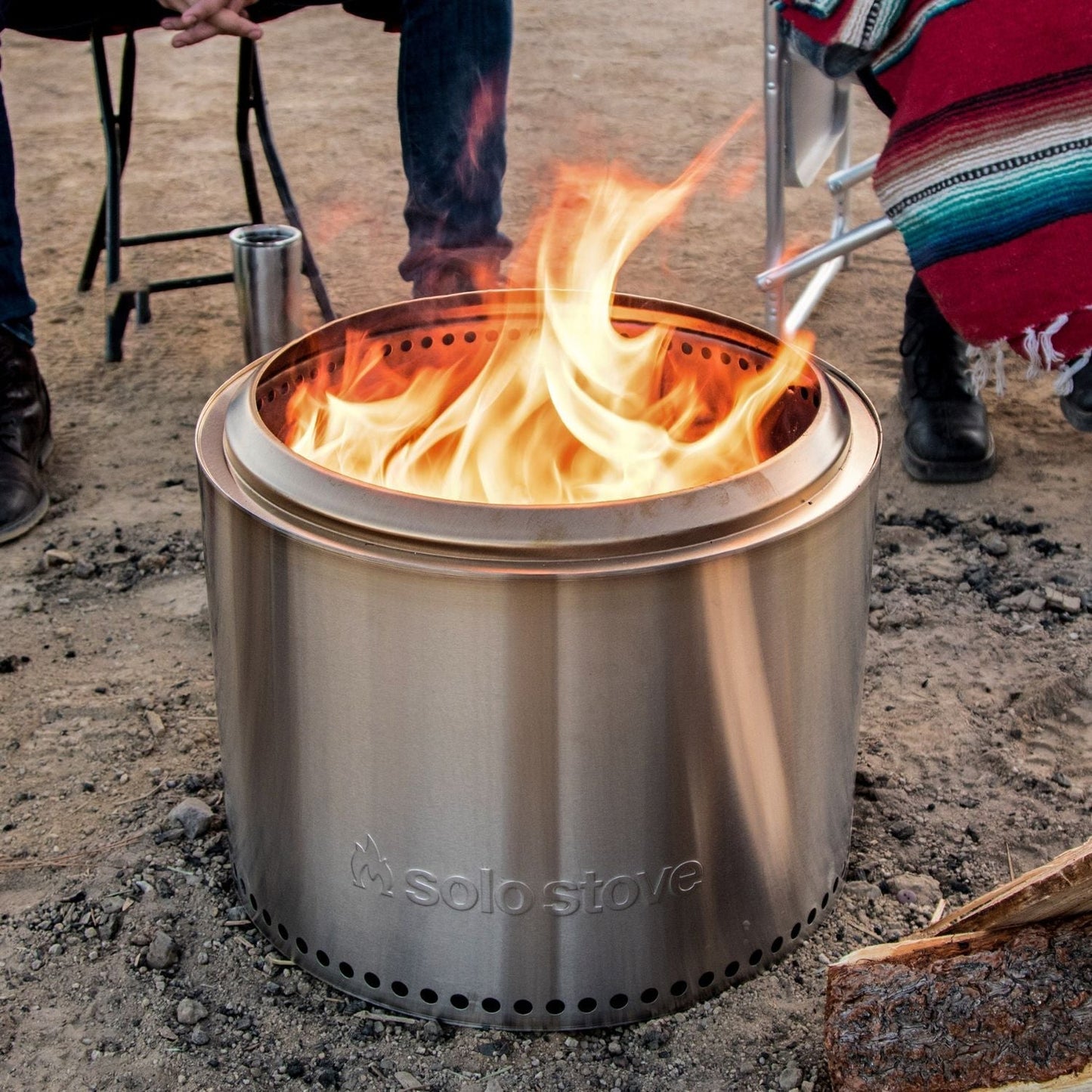 Brasero Bonfire 2.0 + Base Solo Stove10#Plata