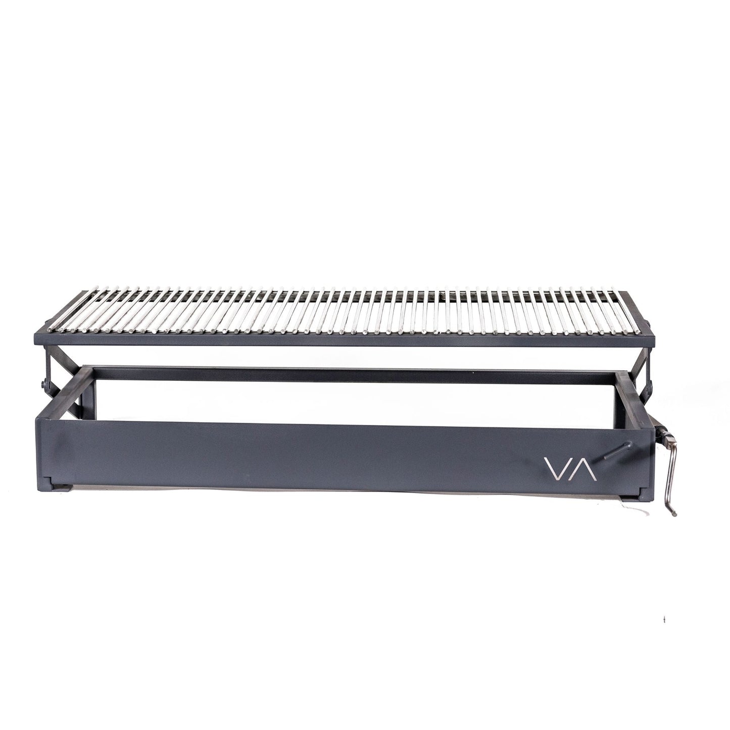 Parrilla Quincho Clásica en Barras4#Gris Oscuro