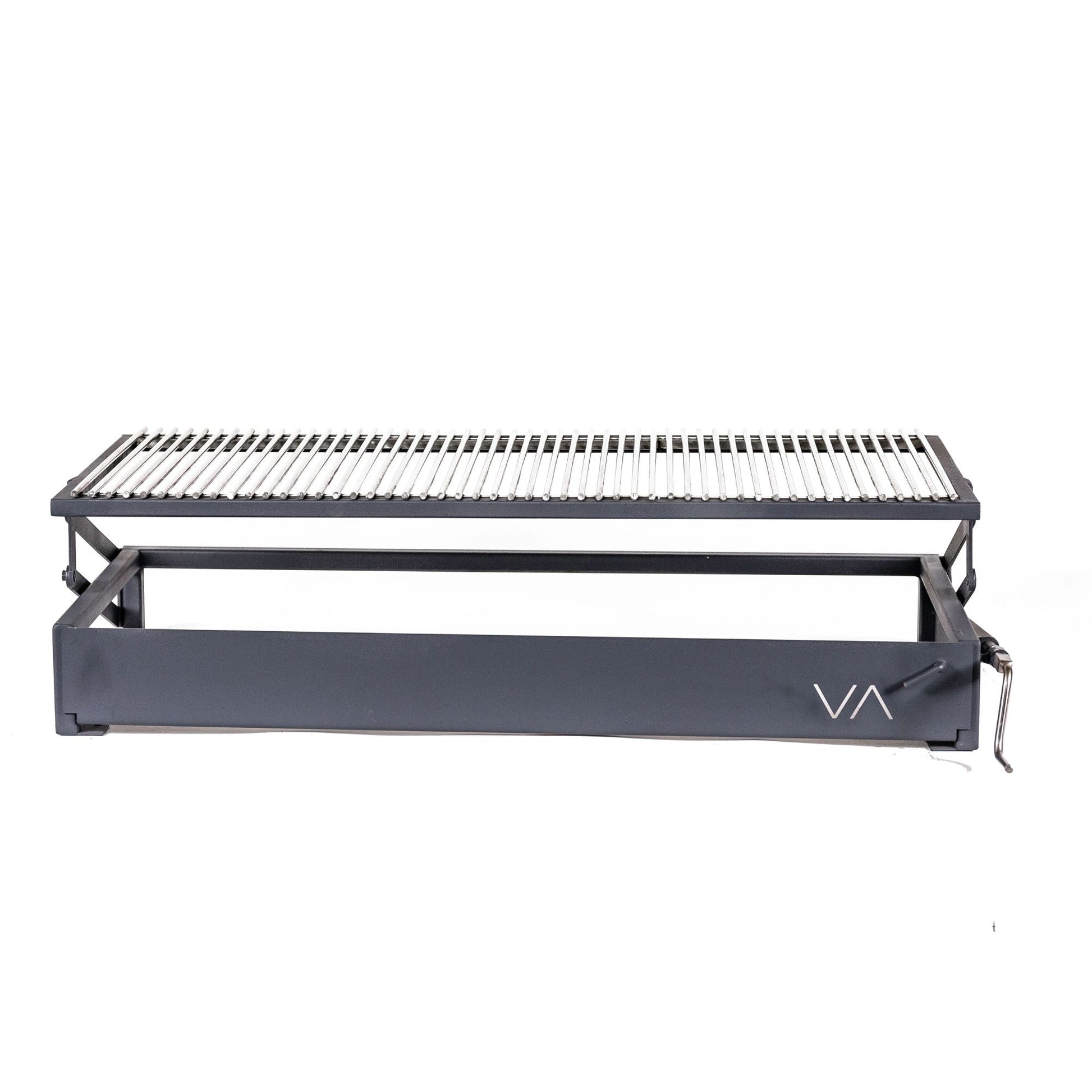 Parrilla Quincho Clásica en Barras4#Gris Oscuro