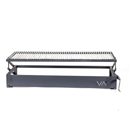 Parrilla Quincho Clásica en Barras4#Gris Oscuro