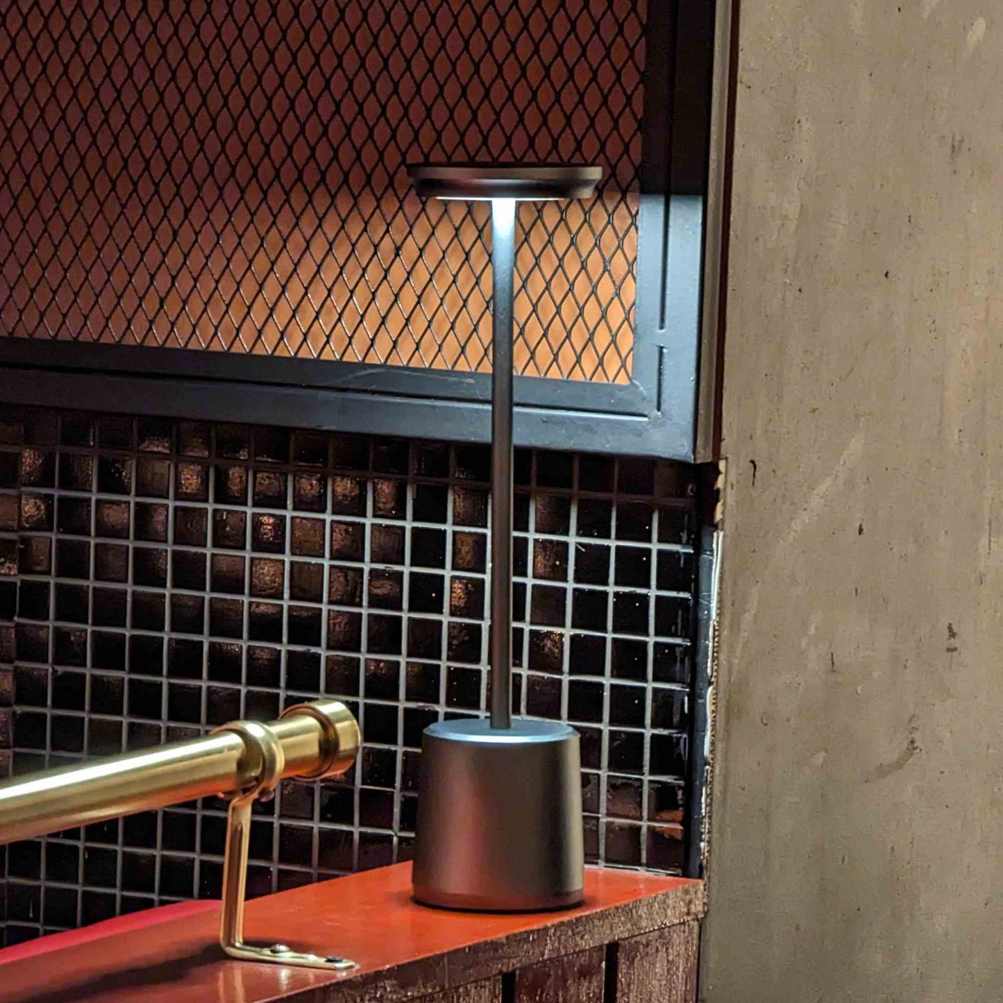 Lámpara De Mesa Toscana9#Dorado