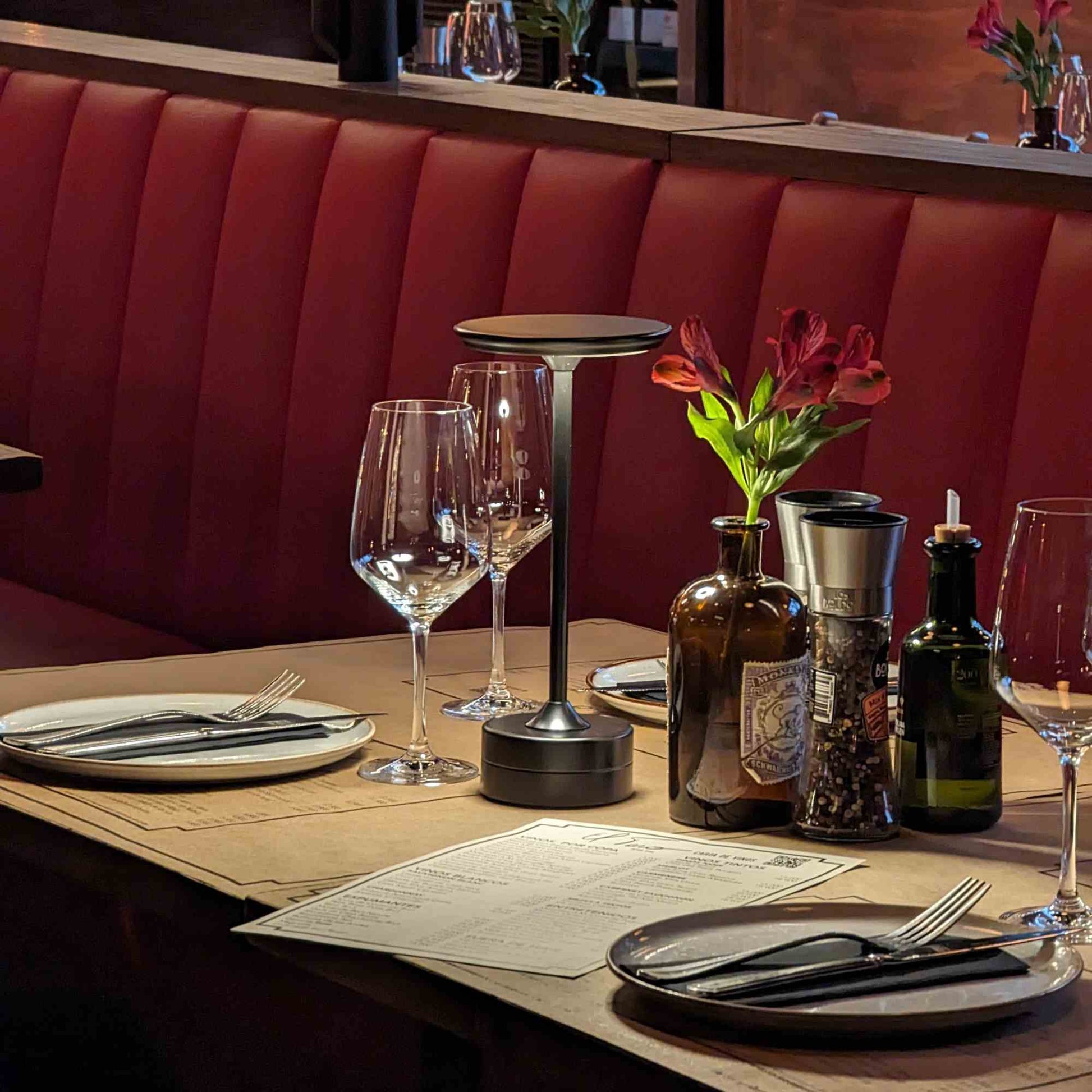 Lámpara de Mesa Milán3#Negro