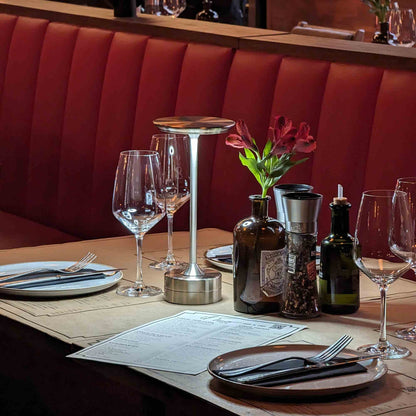 Lámpara de Mesa Milán5#Plata