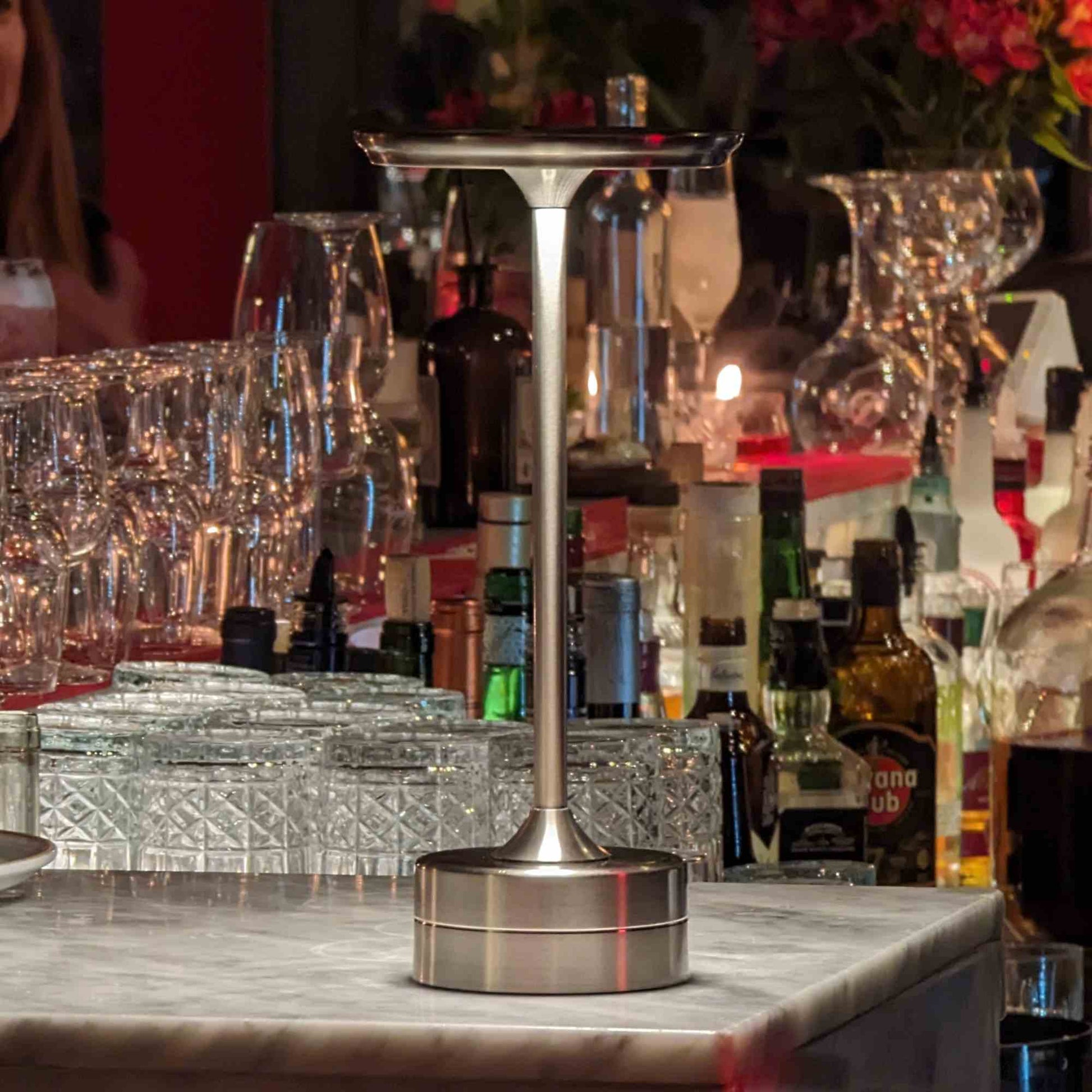 Lámpara de Mesa Milán2#Plata