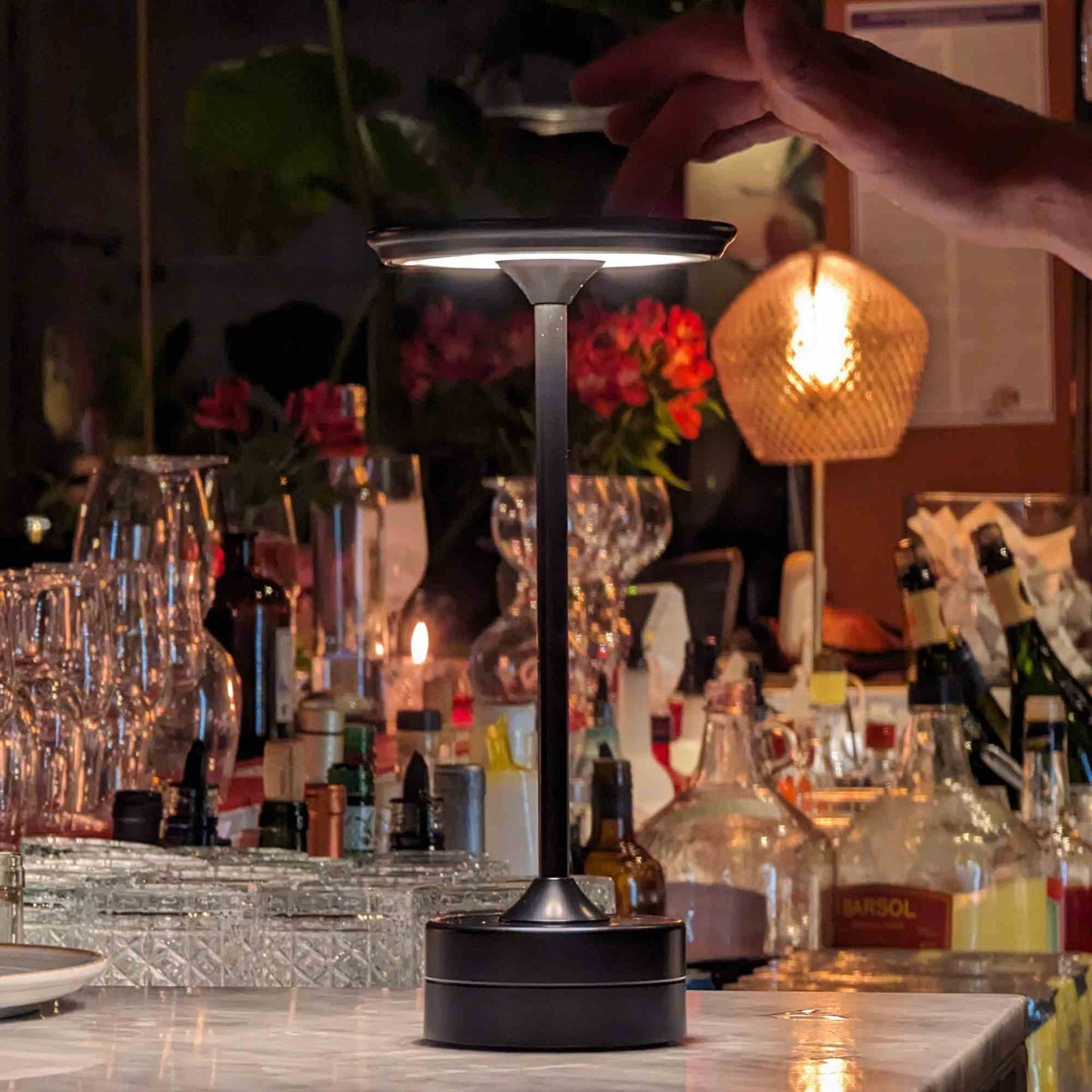 Lámpara de Mesa Milán4#Negro