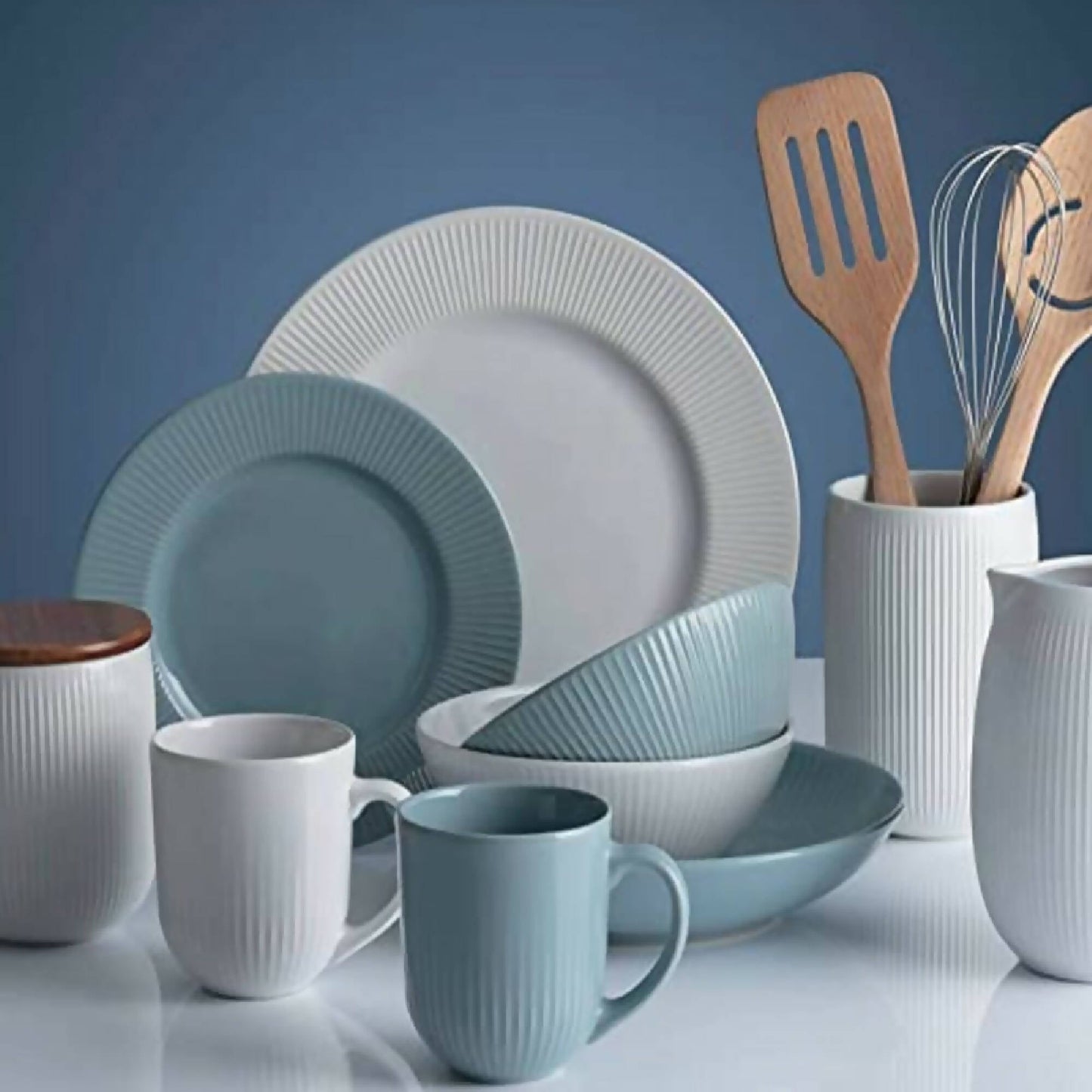 Plato Base Linear 27 cms4#Blanco