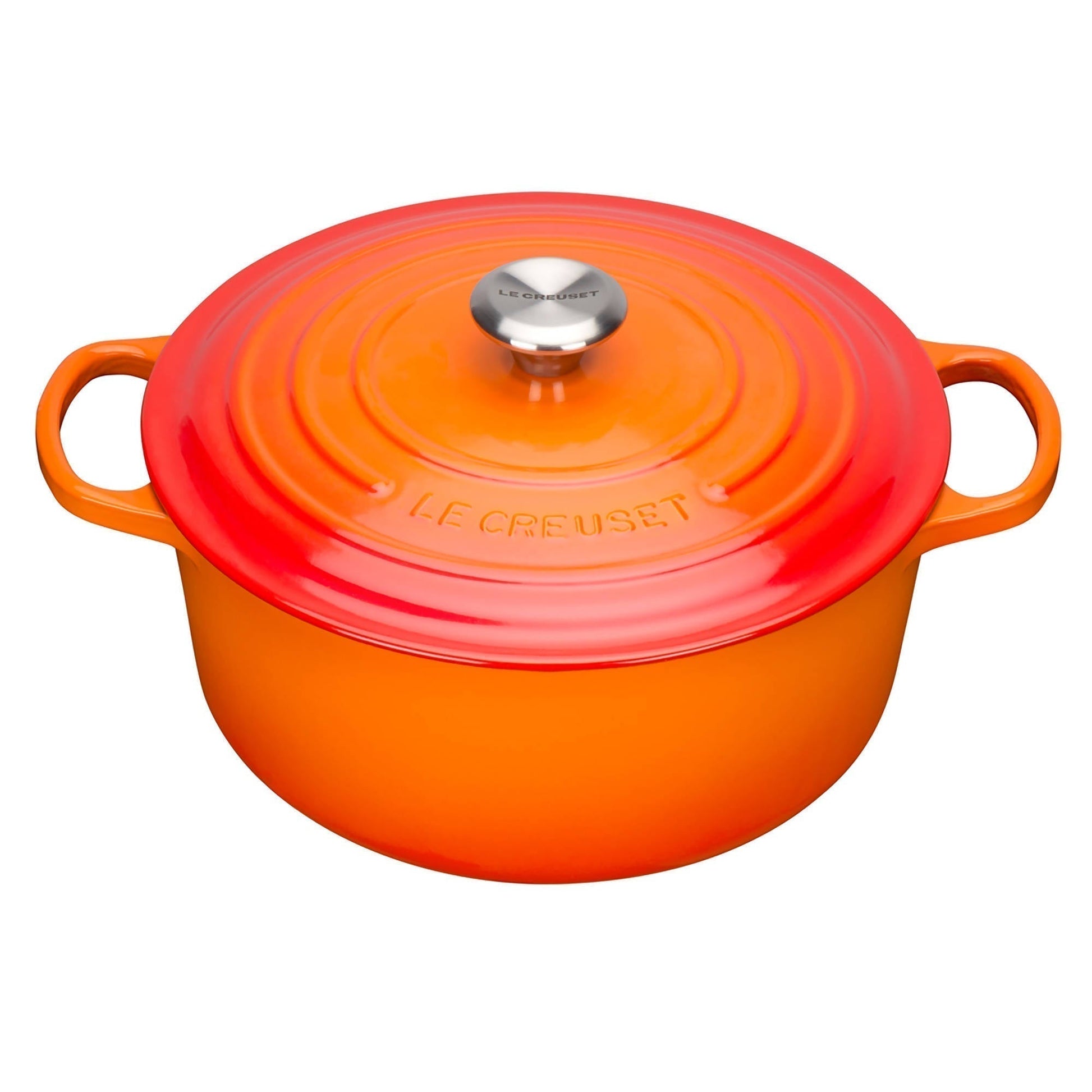 Cocotte Redonda 20 cm4#Naranjo