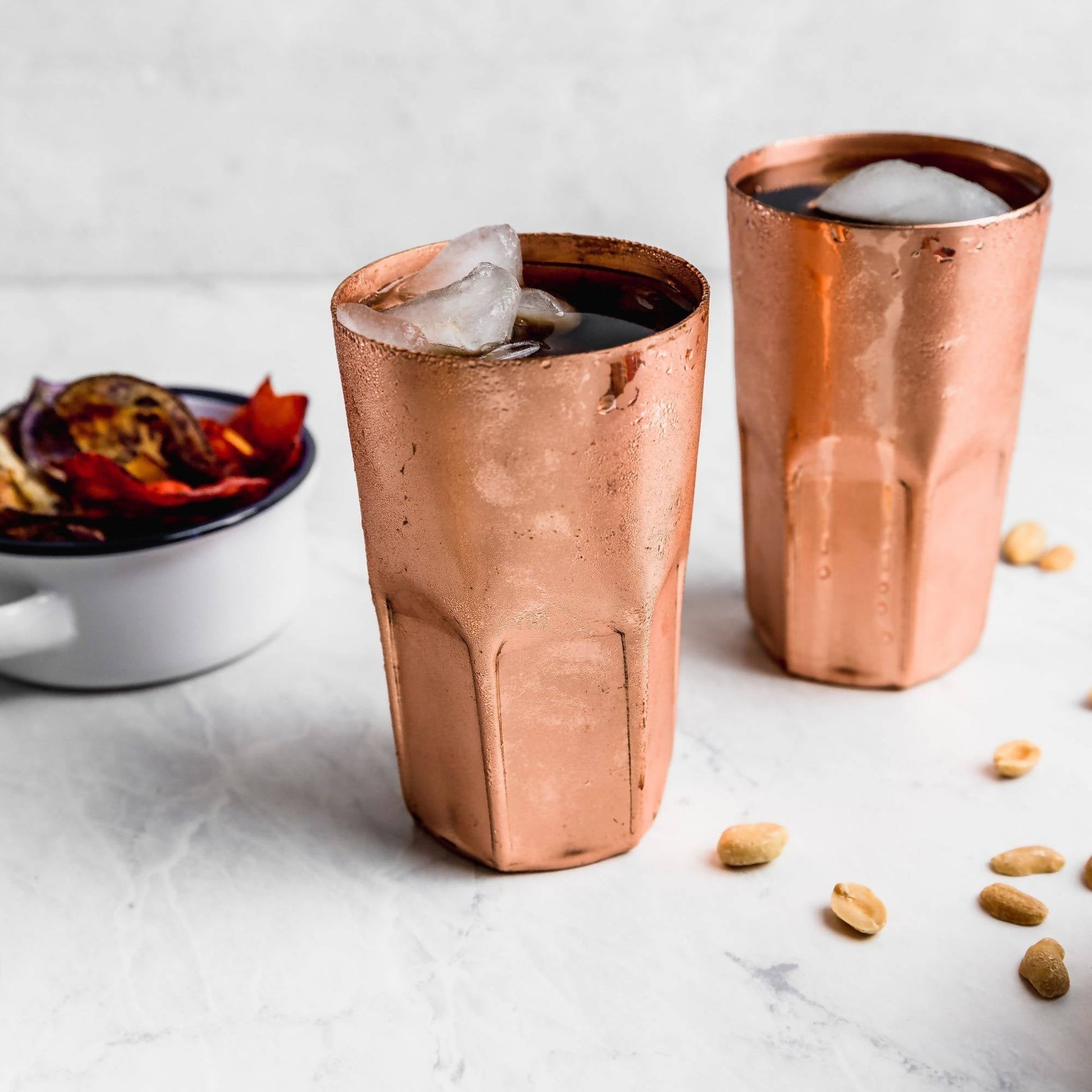 Set 2 Vasos Elqui 450 ml1#Cobre