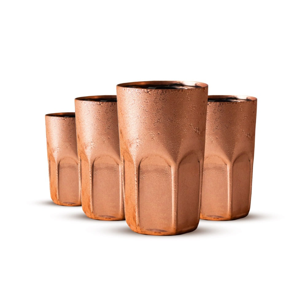 Pack 4 Vasos Elqui 450 Ml3#Cobre