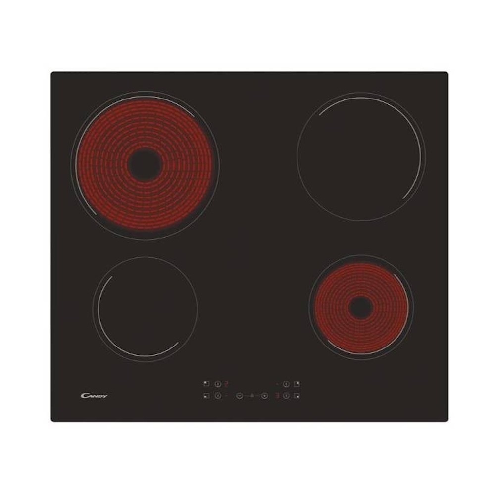 Encimera Vitrocerámica Eléctrica 4 Q1#Negro