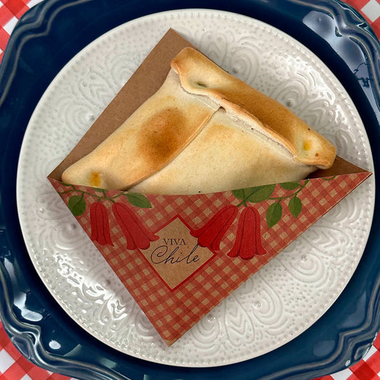 Estuche De Empanada Copihue2#Multicolor
