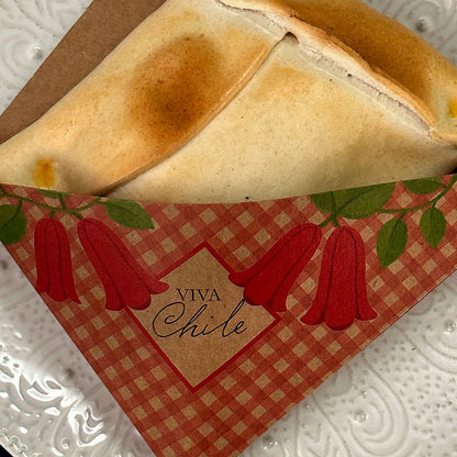Estuche De Empanada Copihue1#Multicolor