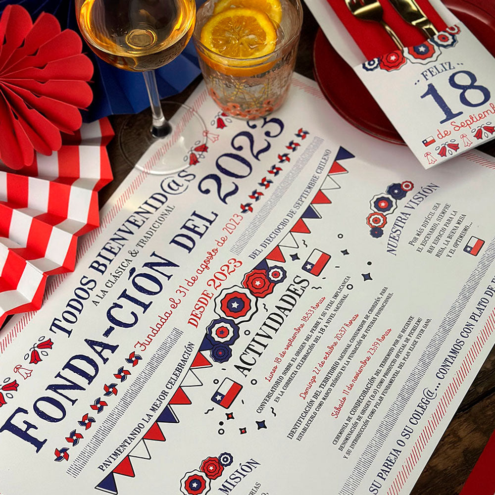 Pack De Mesa La Fondación1#Multicolor