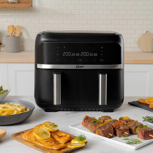 Freidora de Aire Dual Diamond Force CKSTAF7MCDDF1#Negro