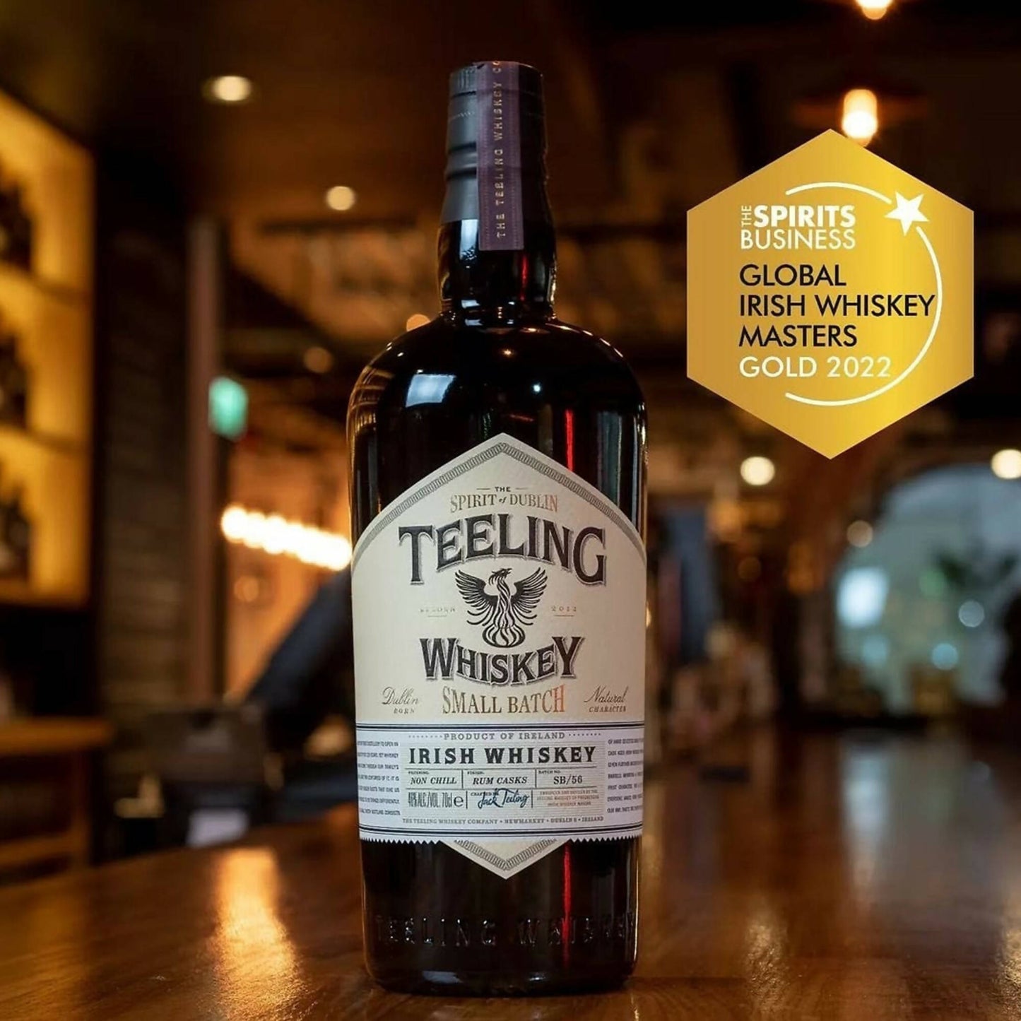 Teeling Small Batch Whiskey 750 cc2#Sin Color