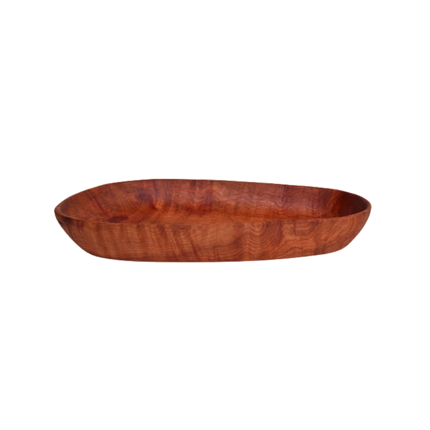 Fuente Ovalada Plana Raulí Rojo2#Café