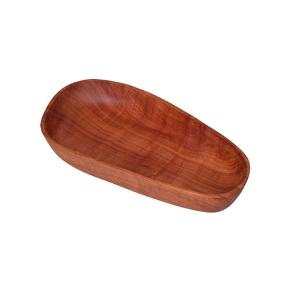 Fuente Ovalada Plana Raulí Rojo4#Café