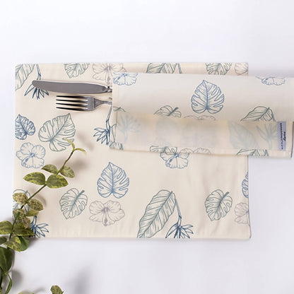 Pack 6 Individuales Isis1#Blanco