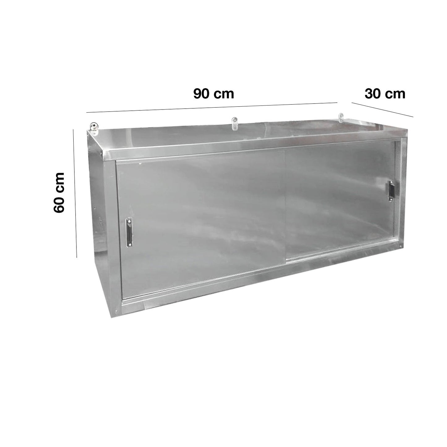 Gabinete Mueble Aéreo Mural Inox. 903#Gris