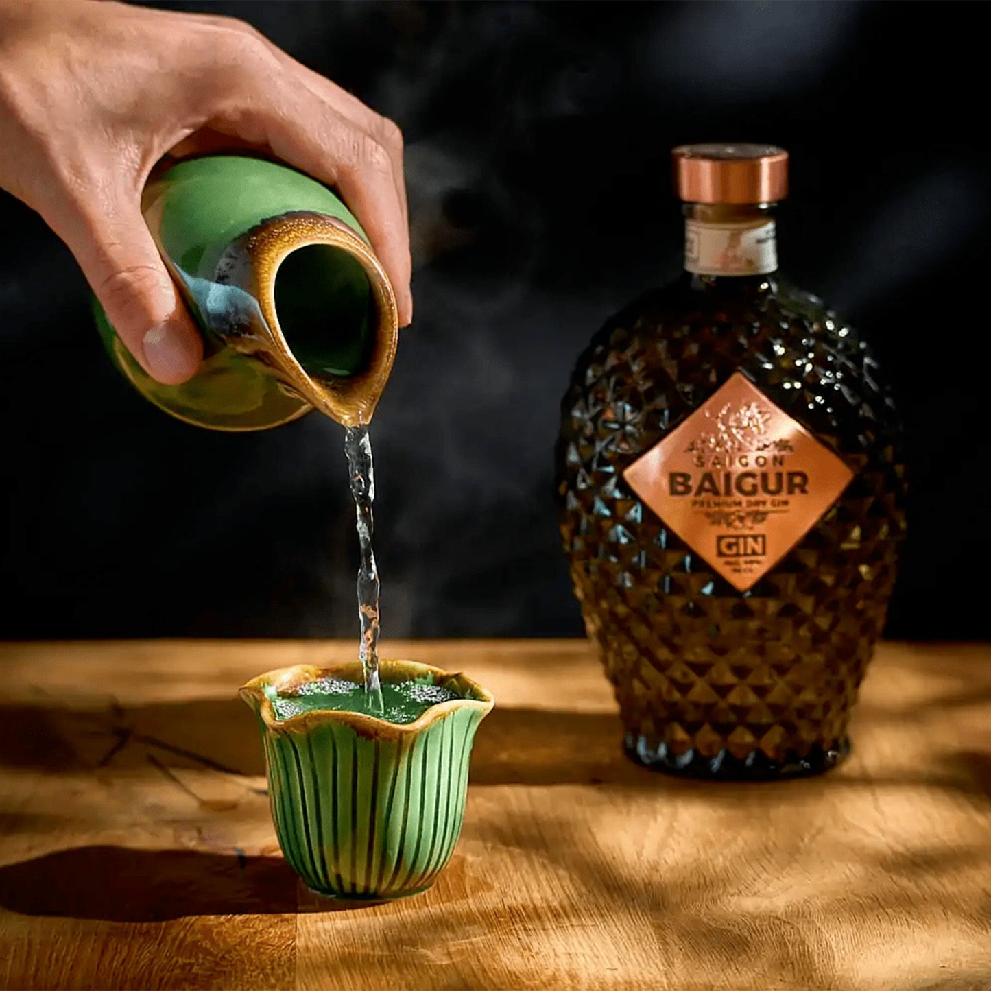 Gin Saigón Baigur Premium Dry 700 cc1#Sin color