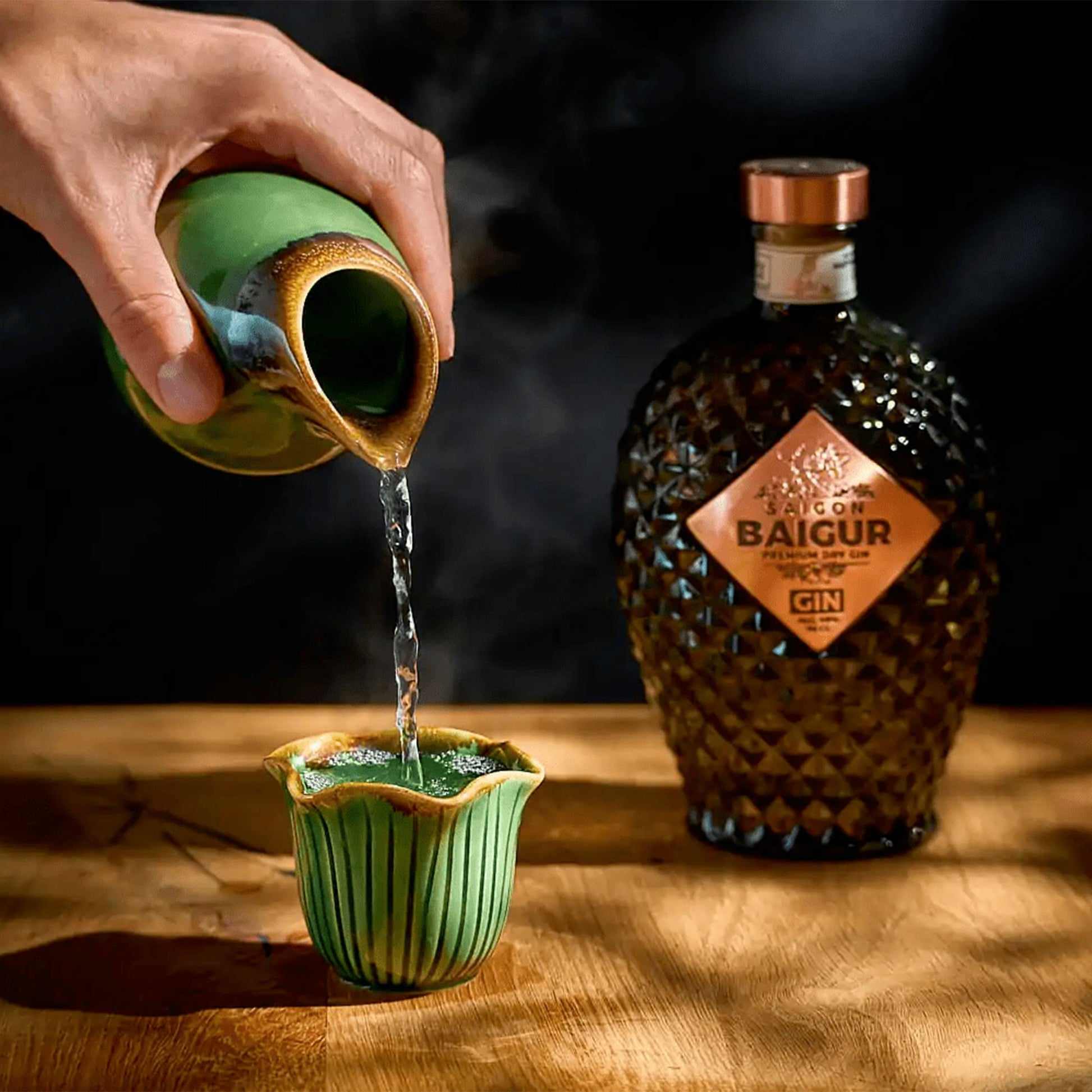 Gin Saigón Baigur Premium Dry 700 cc1#Sin color