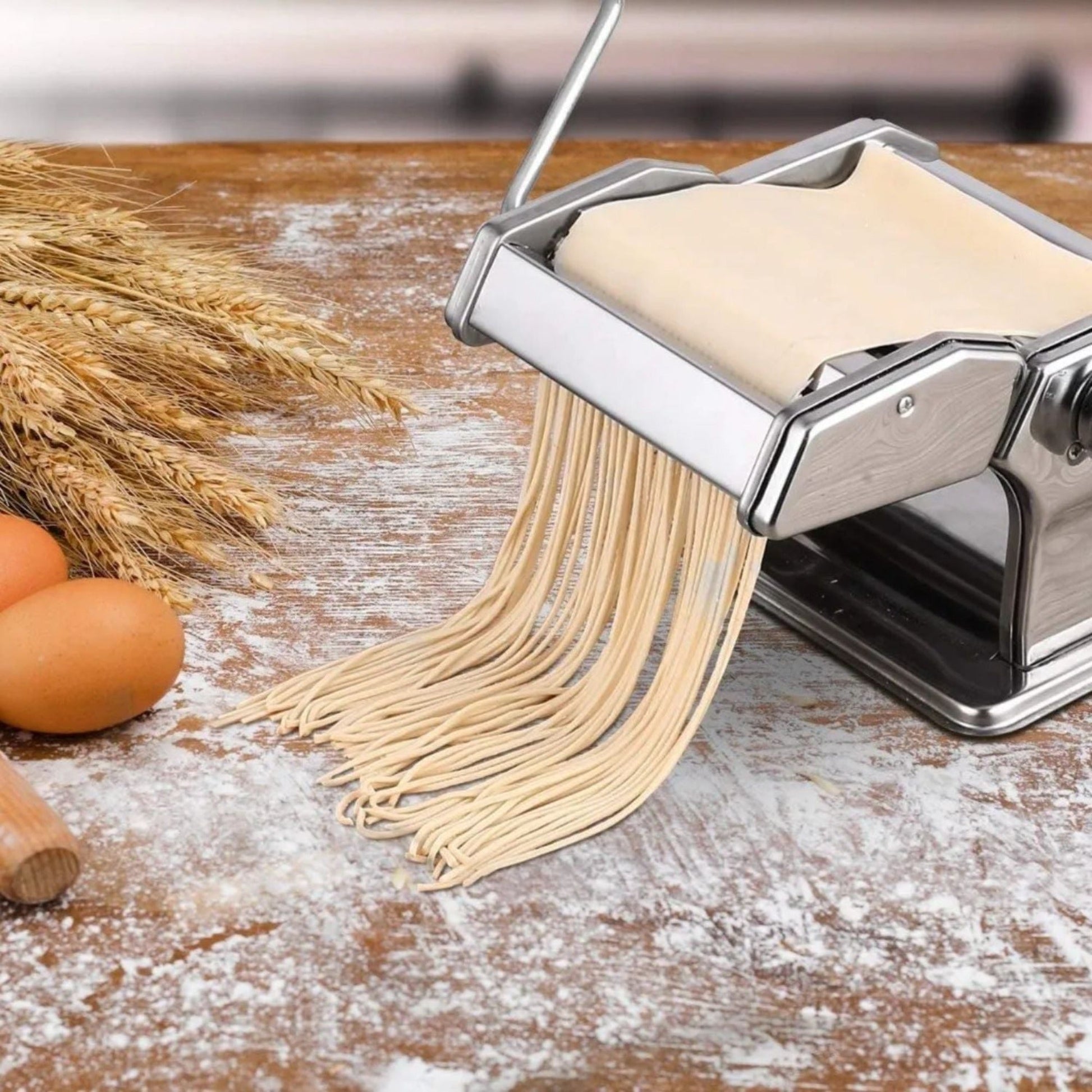 Máquina Cortadora Amasadora Tallarines Pastas1#Acero