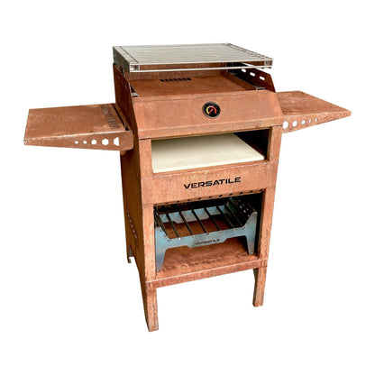 Horno Rústico Parrilla + Plancha + Spiedo5#Café