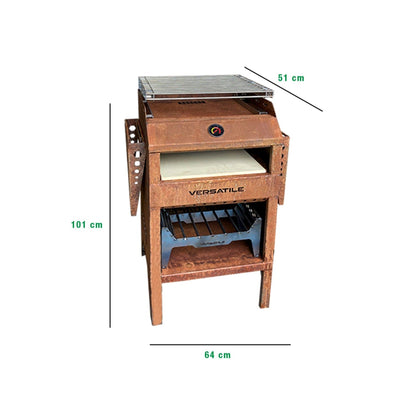 Horno Rústico + Parrilla4#Café