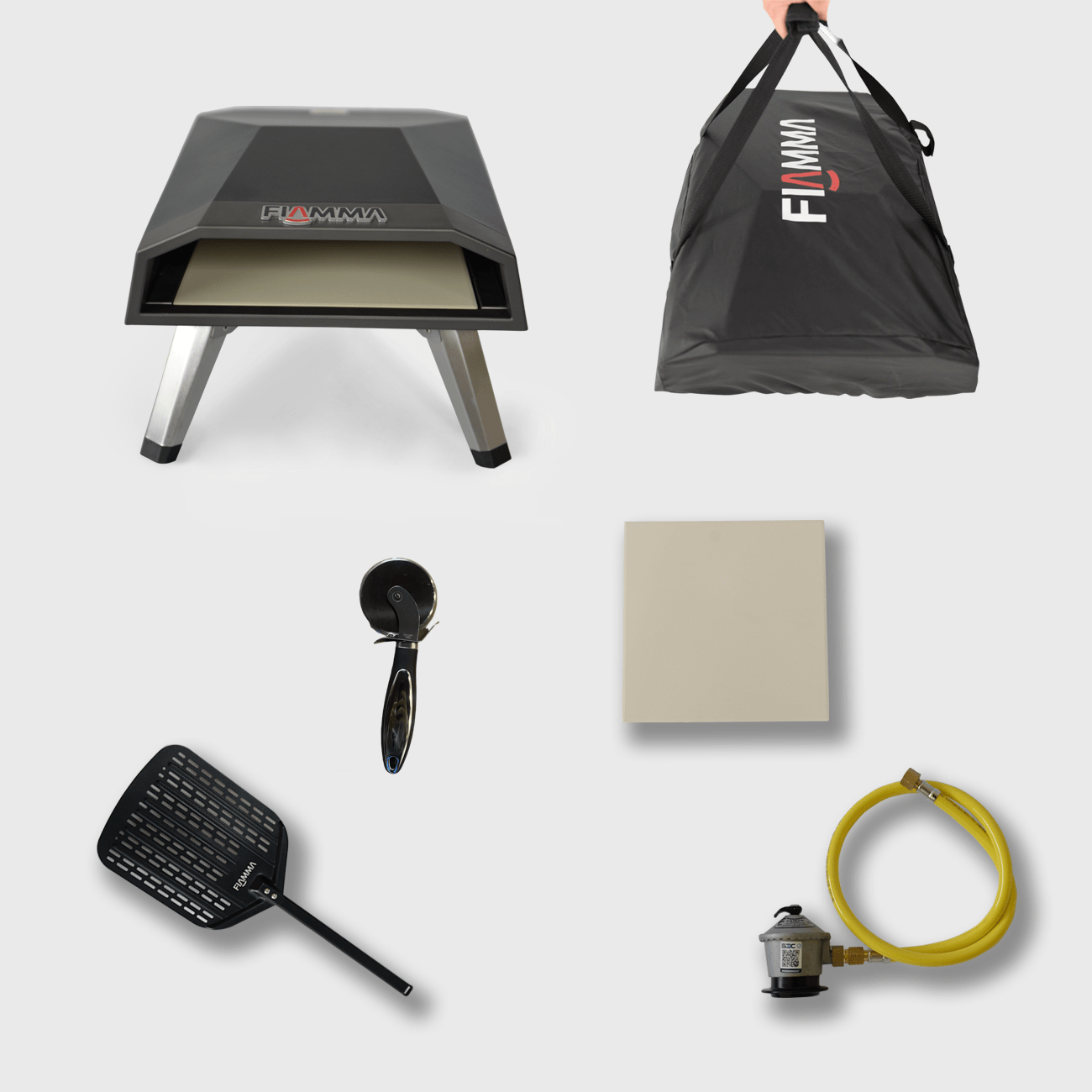 Pack Horno Pizza FA125#Negro