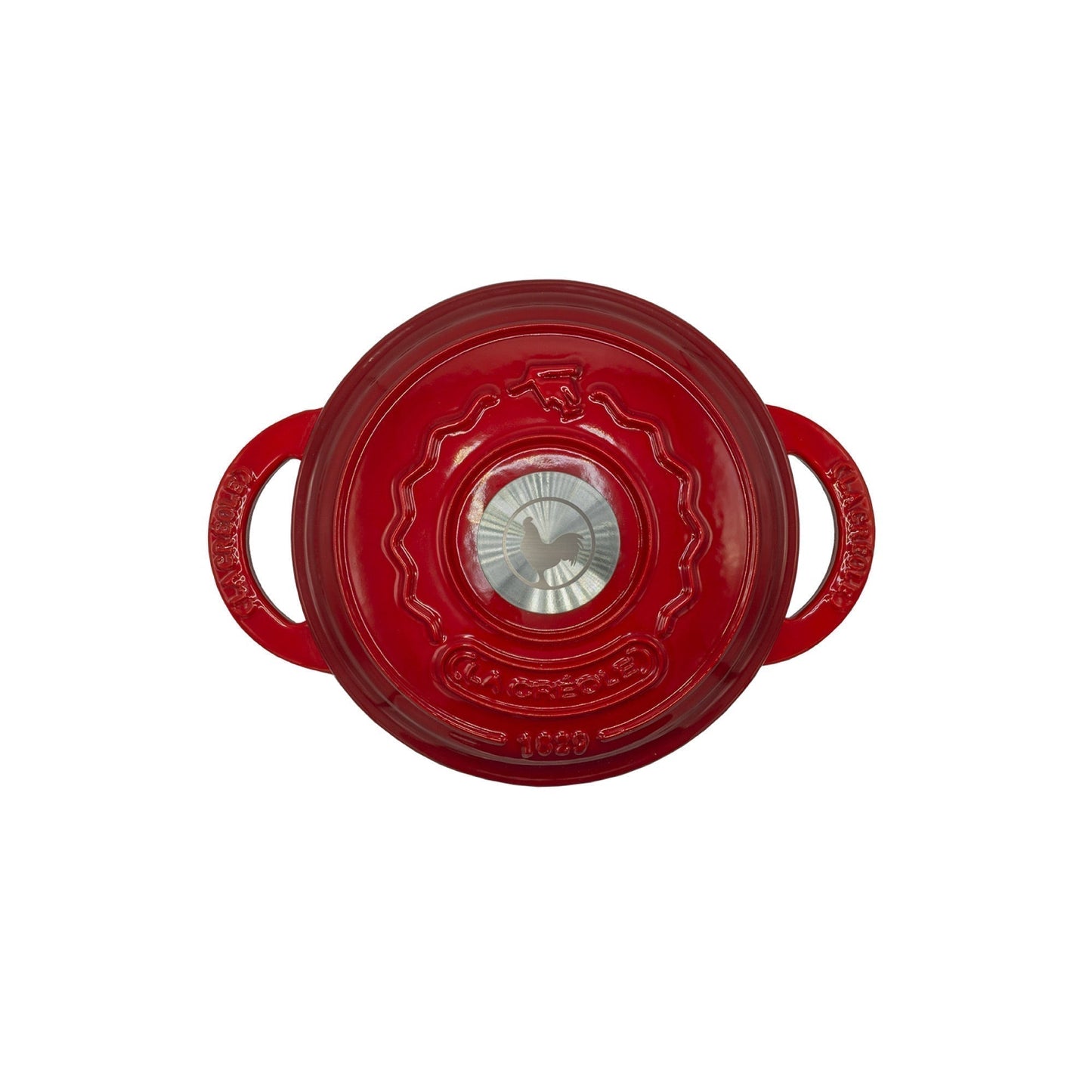 Olla Redonda 22 Cm Rouge Rubis 3 Lts3#Rojo