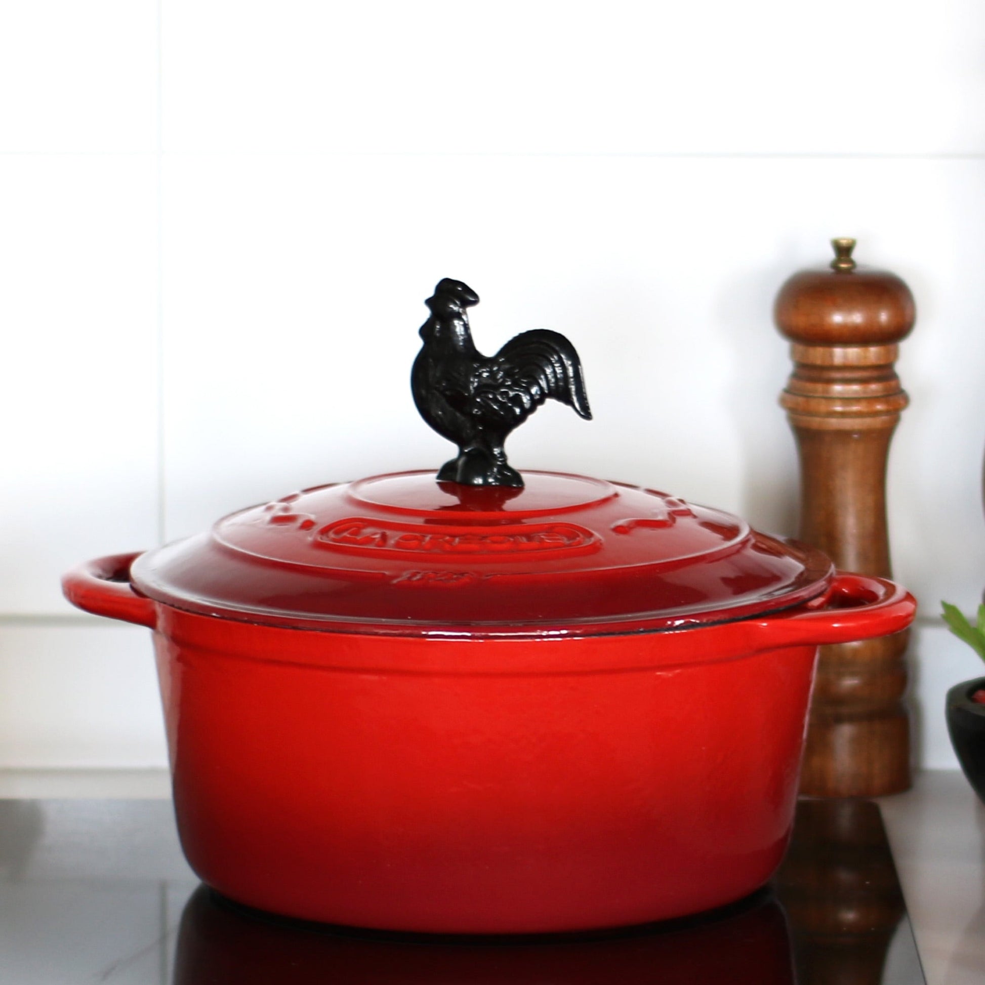 Olla Redonda 24 Cm Rouge Rubis 4 Lts1#Rojo