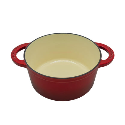 Olla Redonda 24 Cm Rouge Rubis 4 Lts4#Rojo