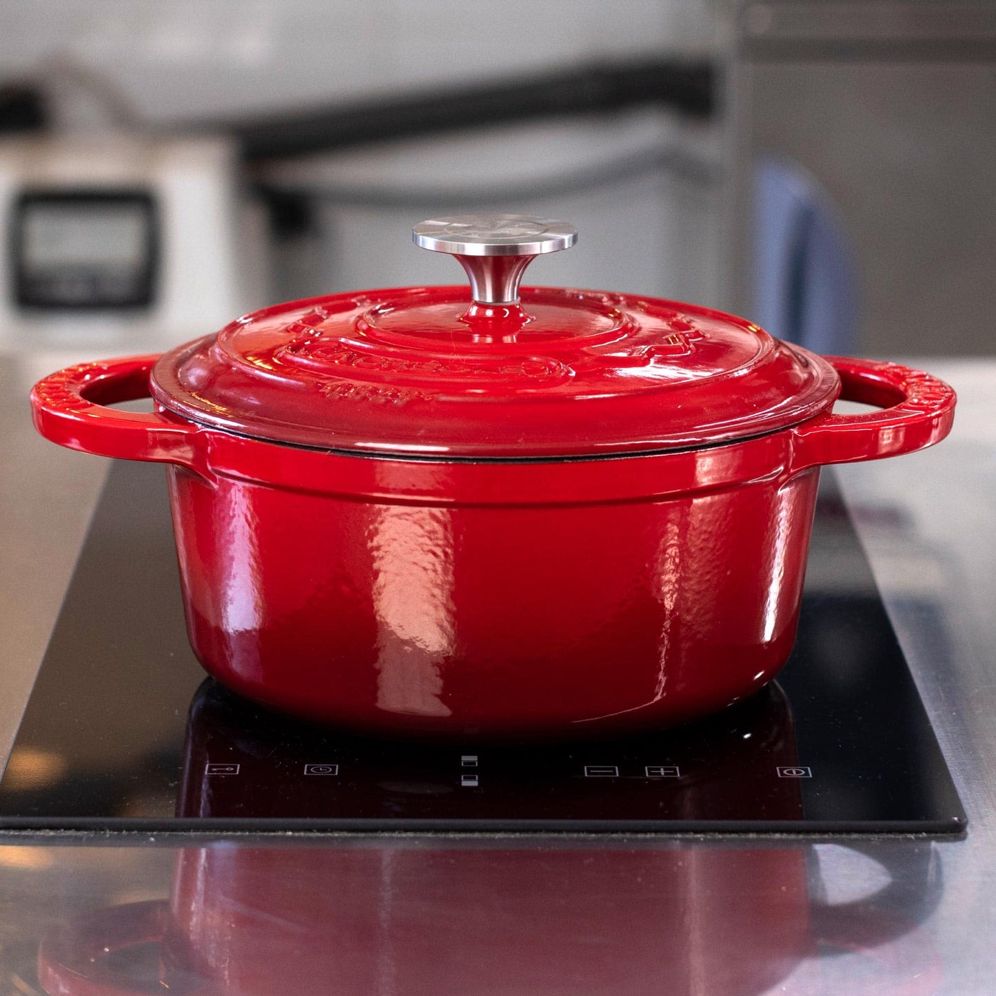 Olla Redonda 26 Cm Rouge Rubis 5 Lts1#Rojo