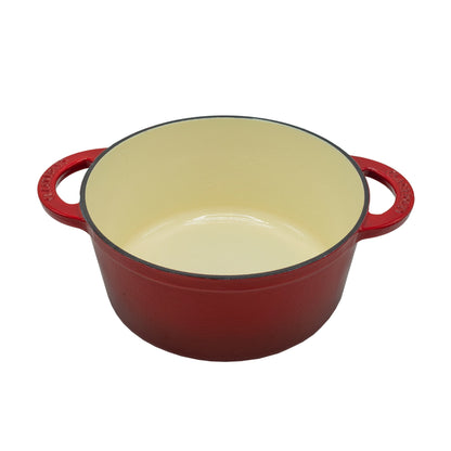 Olla Redonda 26 Cm Rouge Rubis 5 Lts3#Rojo