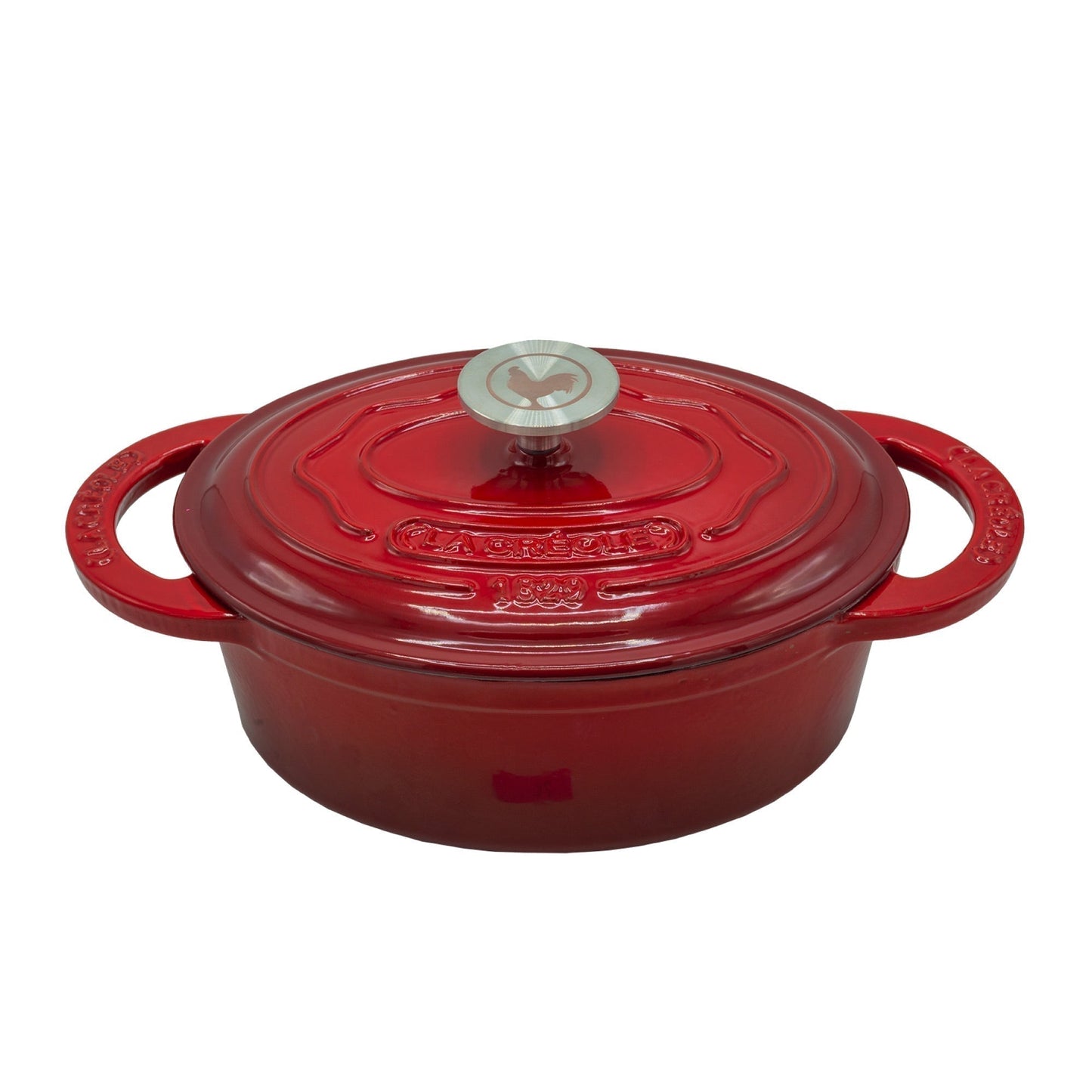Olla Ovalada 24 Cm 2 Lt14#Rojo