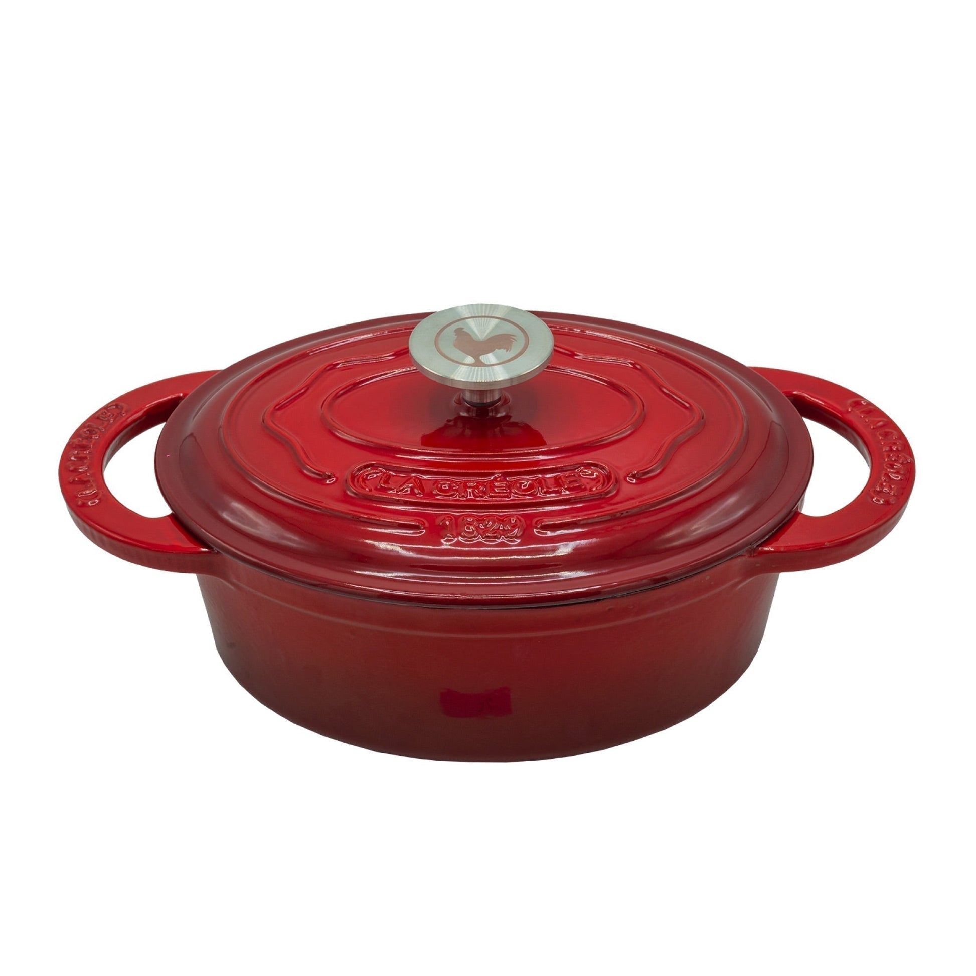 Olla Ovalada 24 Cm 2 Lt14#Rojo